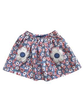Mini Boden Floral Pocket Skirt Size 6-7y
